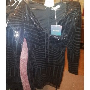 Missguided Sequined Mini dress